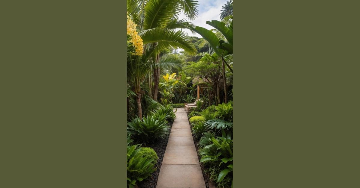 Your Guide to Transforming Small Spaces: 6 Tropical Garden Ideas for a Modern Makeover