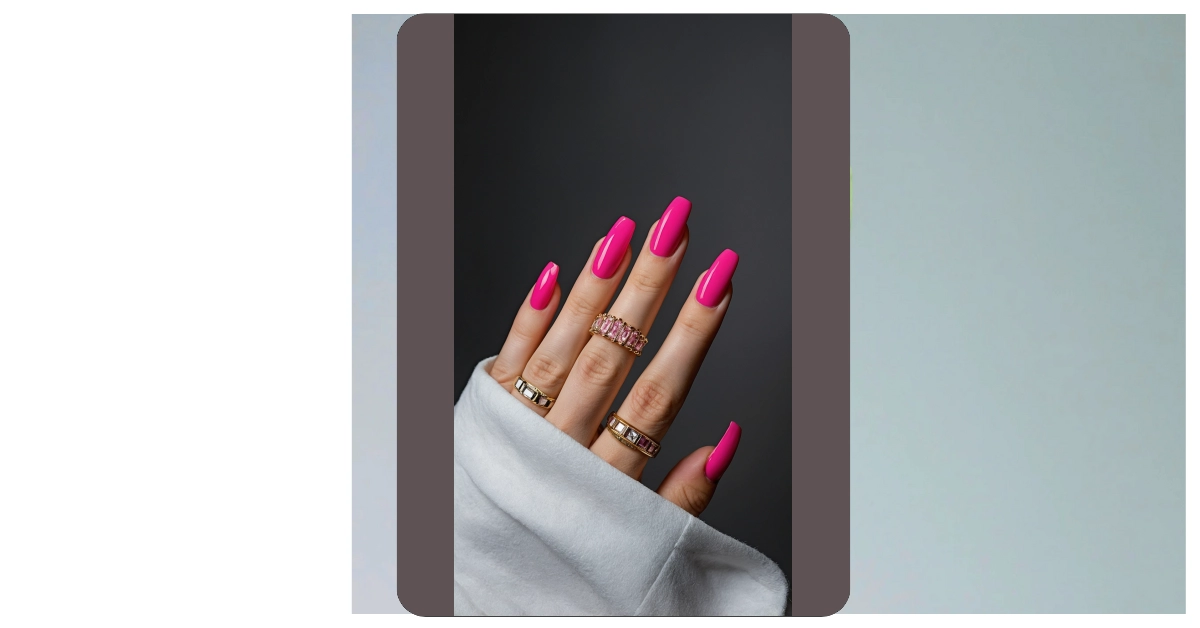 Get Ready to Glow: 09 Hot Pink Nail Ideas for Summer