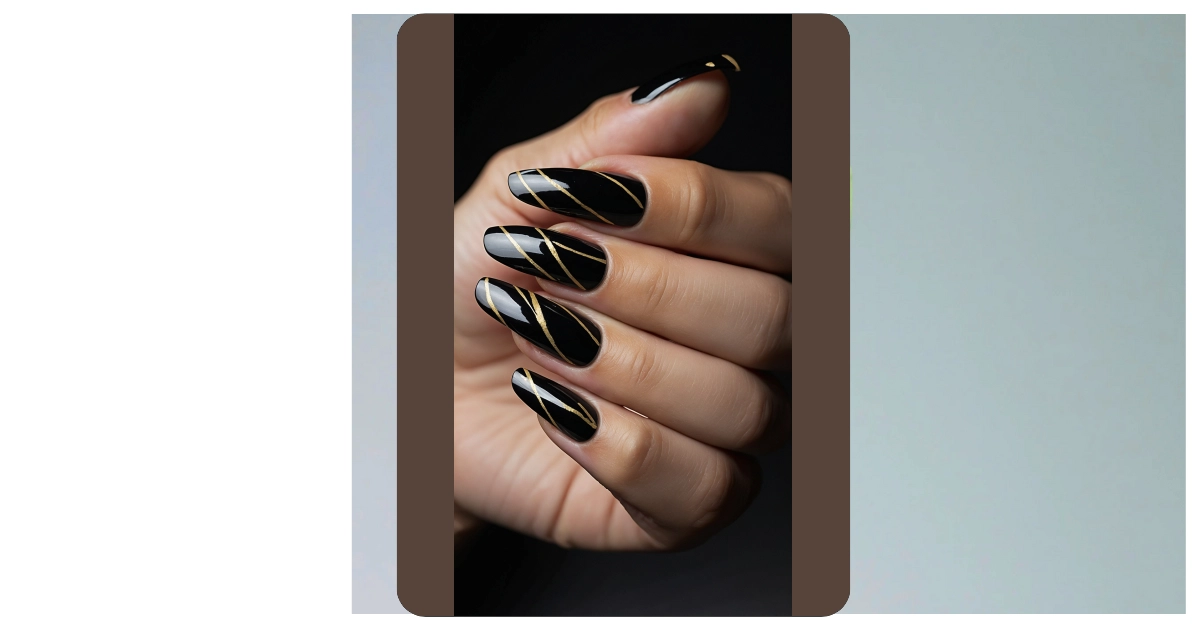 Black Nails: 5 Designs that Rock and Roll