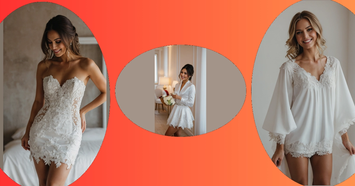 From Lace to Sweats: 11 Stylish Bride Getting Ready Outfit Ideas**  
**