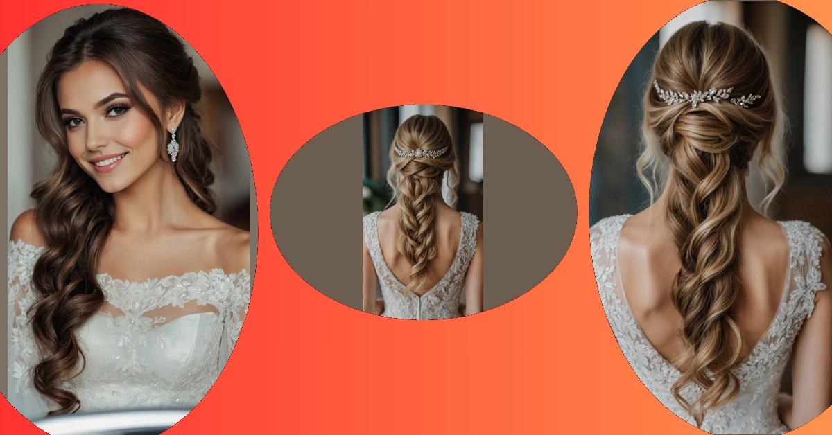 The Wedding Wonderland: 5 Half Up Half Down Hairstyles That Wow