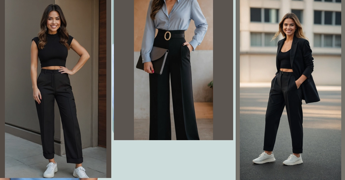 The Black Slacks Playbook: 11 Outfit Ideas to Rule Them All**  
**