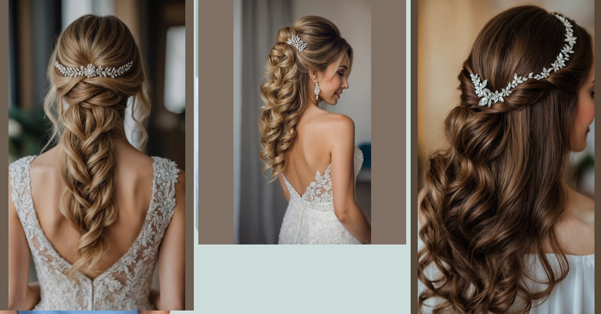 A Charming Combination: 5 Half Up Half Down Wedding Styles You’ll Adore