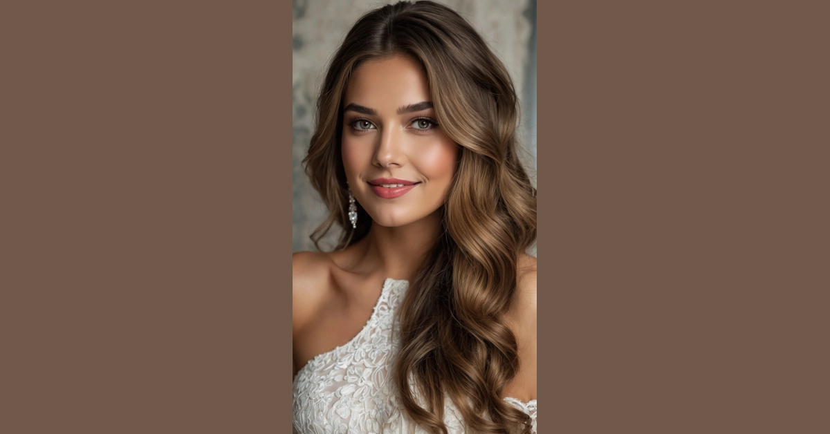 Dive into Glam with 12 Beachy Hollywood Waves Wedding Hairstyles