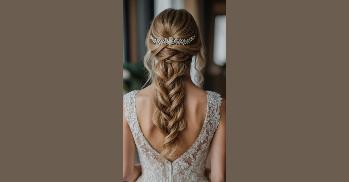Say Yes to a Half Up Half Down Hairstyle: Perfect for Every Bride!