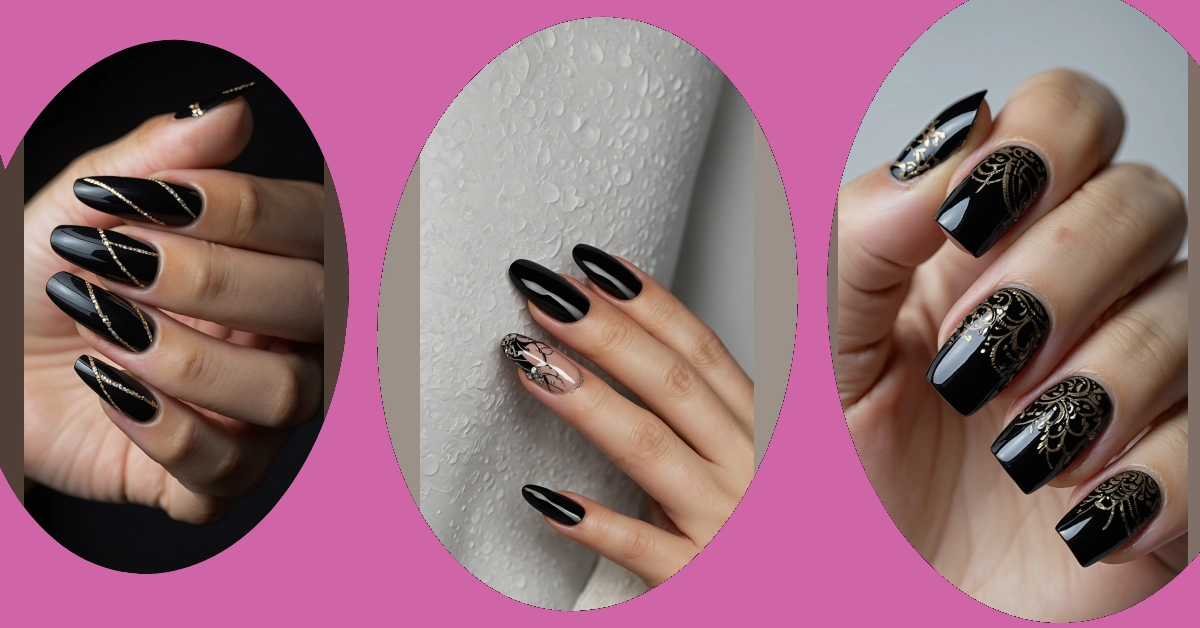 Nail Art Magic: 5 Trendy Black Nail Ideas to Try Today!