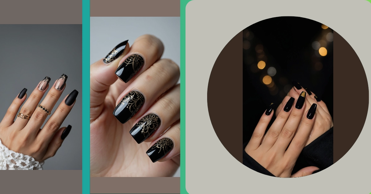 Black is the New Bling: 5 Inspiring Nail Designs to Try!