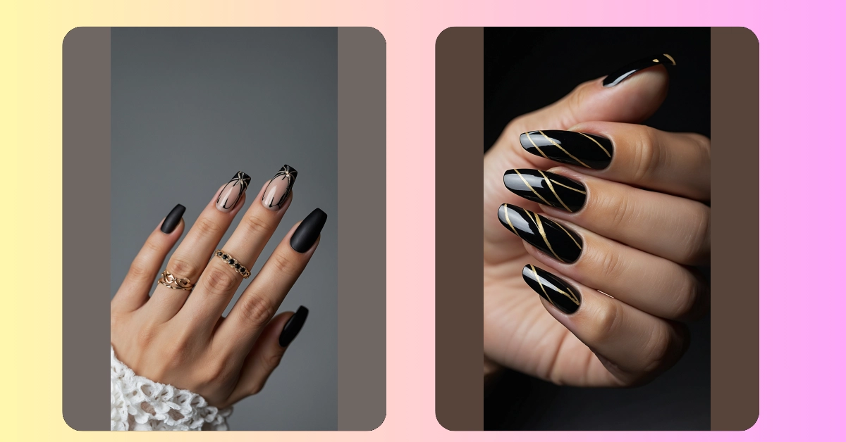 Black and Fabulous: 5 Unique Nail Designs That Wow!
