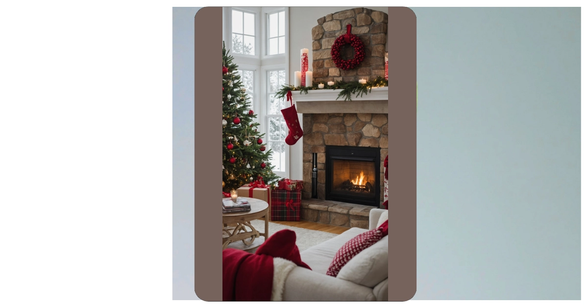 Transform Your Living Room into a Cozy Christmas Wonderland
