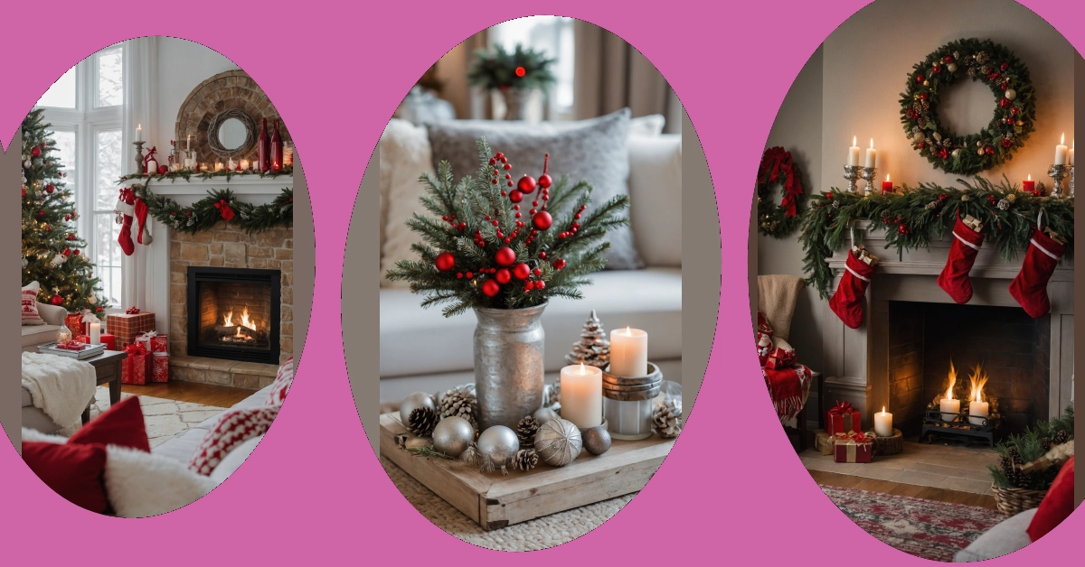 Transform Your Living Room into a Cozy Christmas Wonderland
**